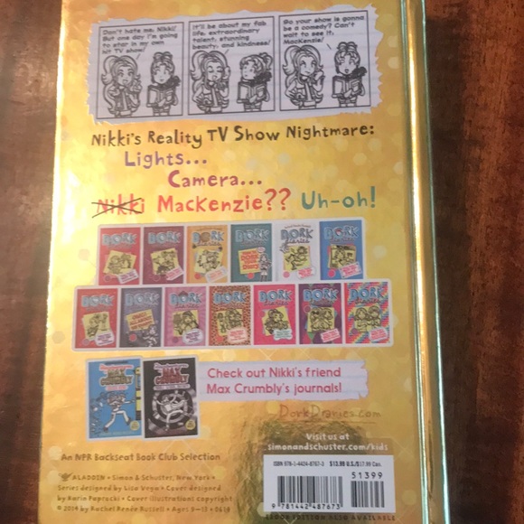 Kid’s Books (2) Dork Diaries Vol 7 and Captain Underpants - Hardcover - Picture 8 of 11